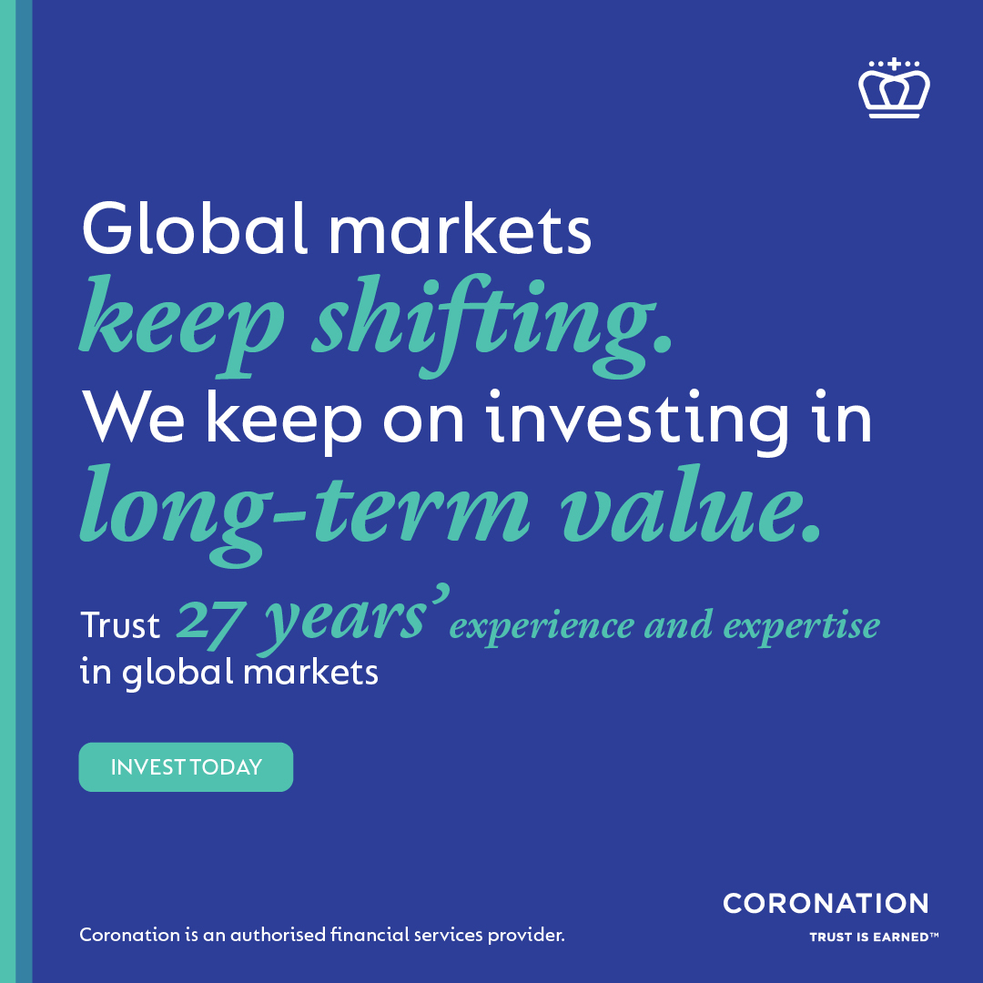 Coronation Fund Managers Facebook ad