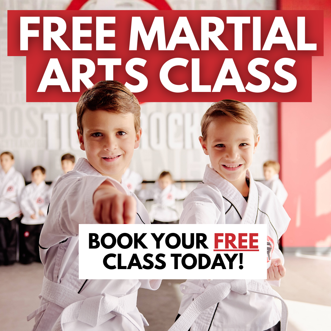 Tiger Rock Martial Arts of Franklin Facebook ad: Try a Free Class. Build Confidence.