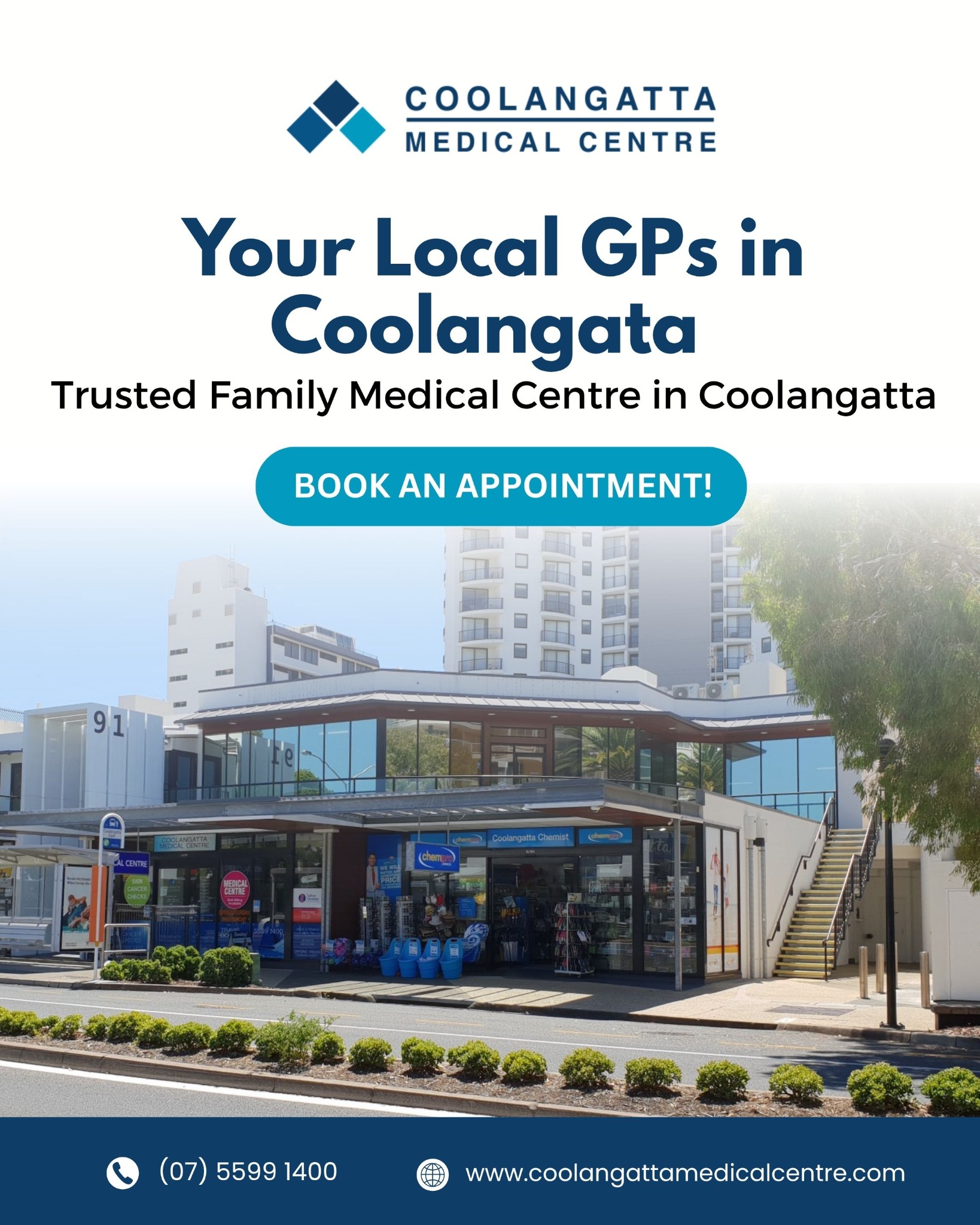 Coolangatta Medical Centre Facebook ad