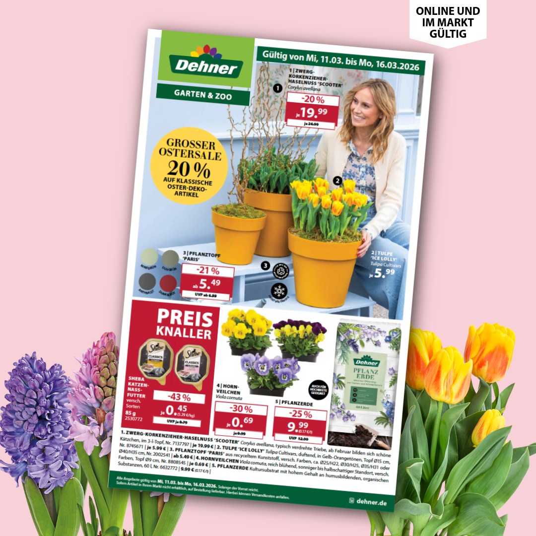 Dehner Facebook ad