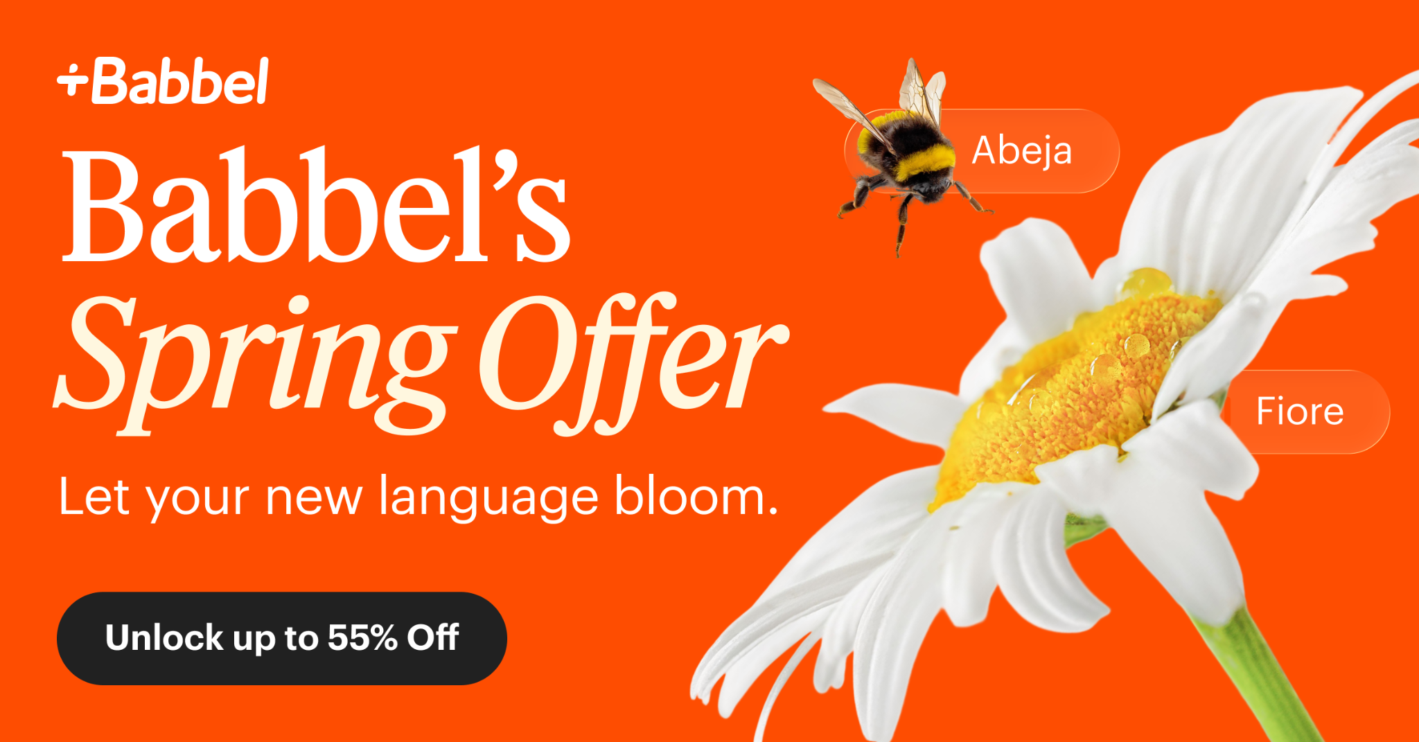 Babbel Facebook ad