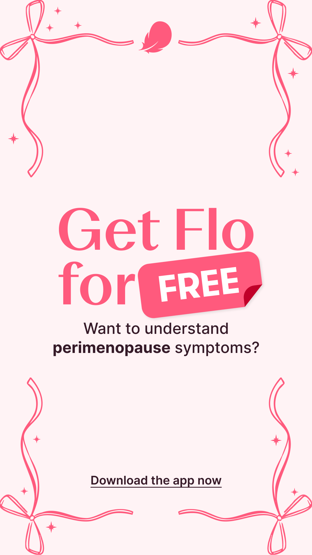 Flo For Perimenopause Facebook ad