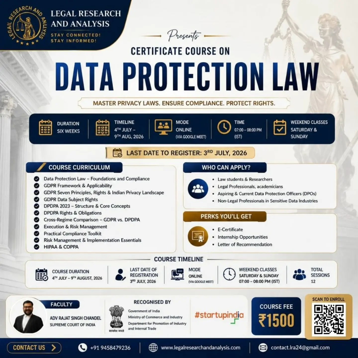 Legal Research & Analysis Facebook ad