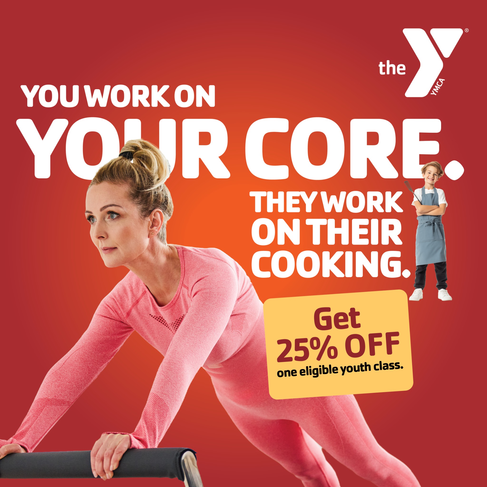 YMCA of Metropolitan Detroit Facebook ad: Strengthen family time.