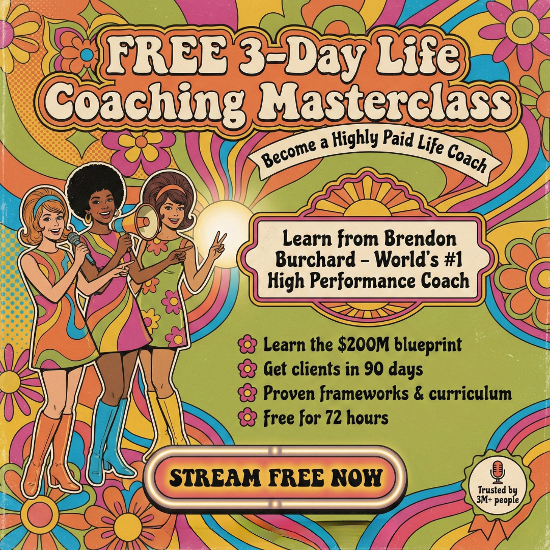 Brendon Burchard - Live. Love. Matter. Facebook ad