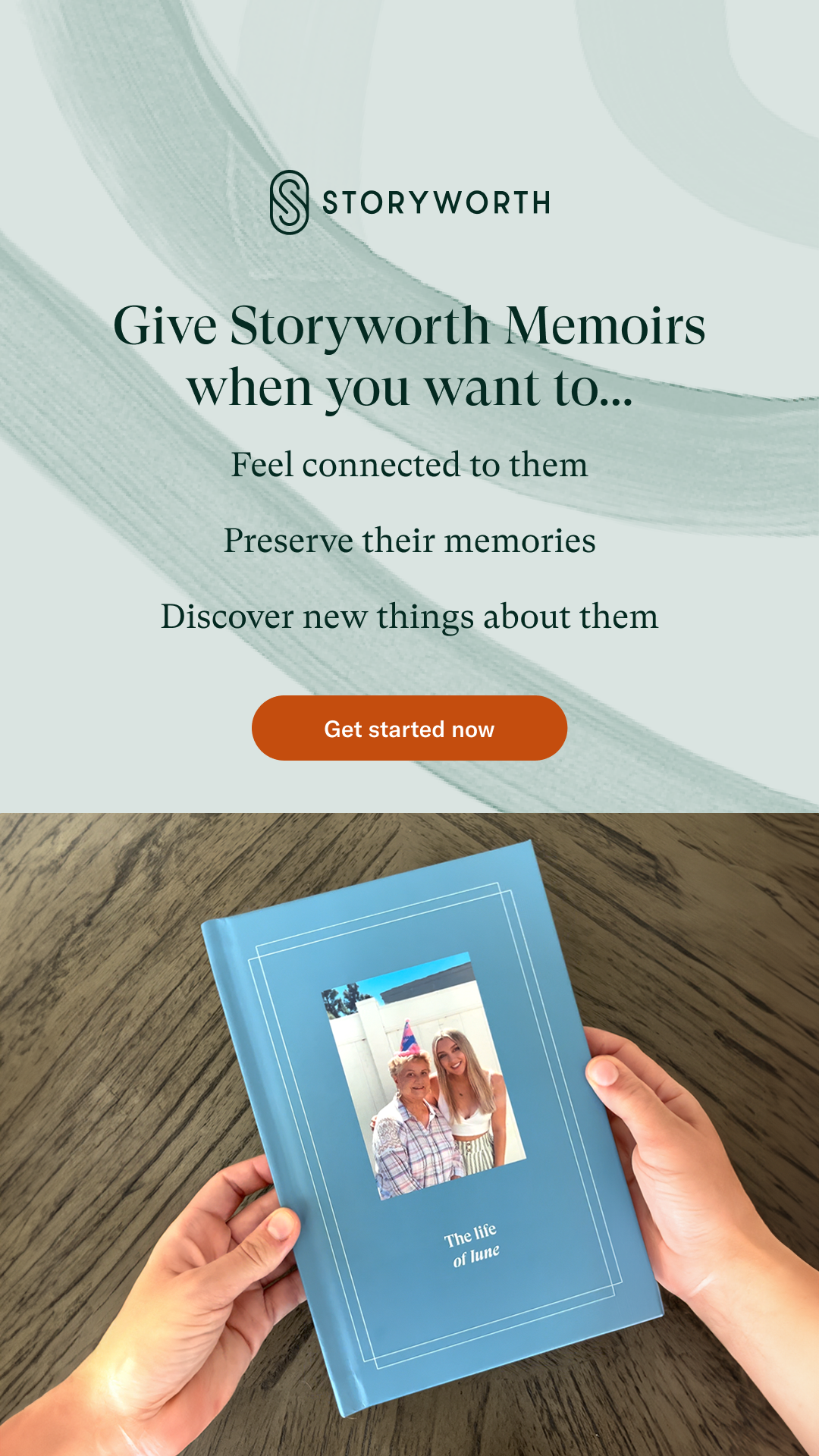 Storyworth Facebook ad