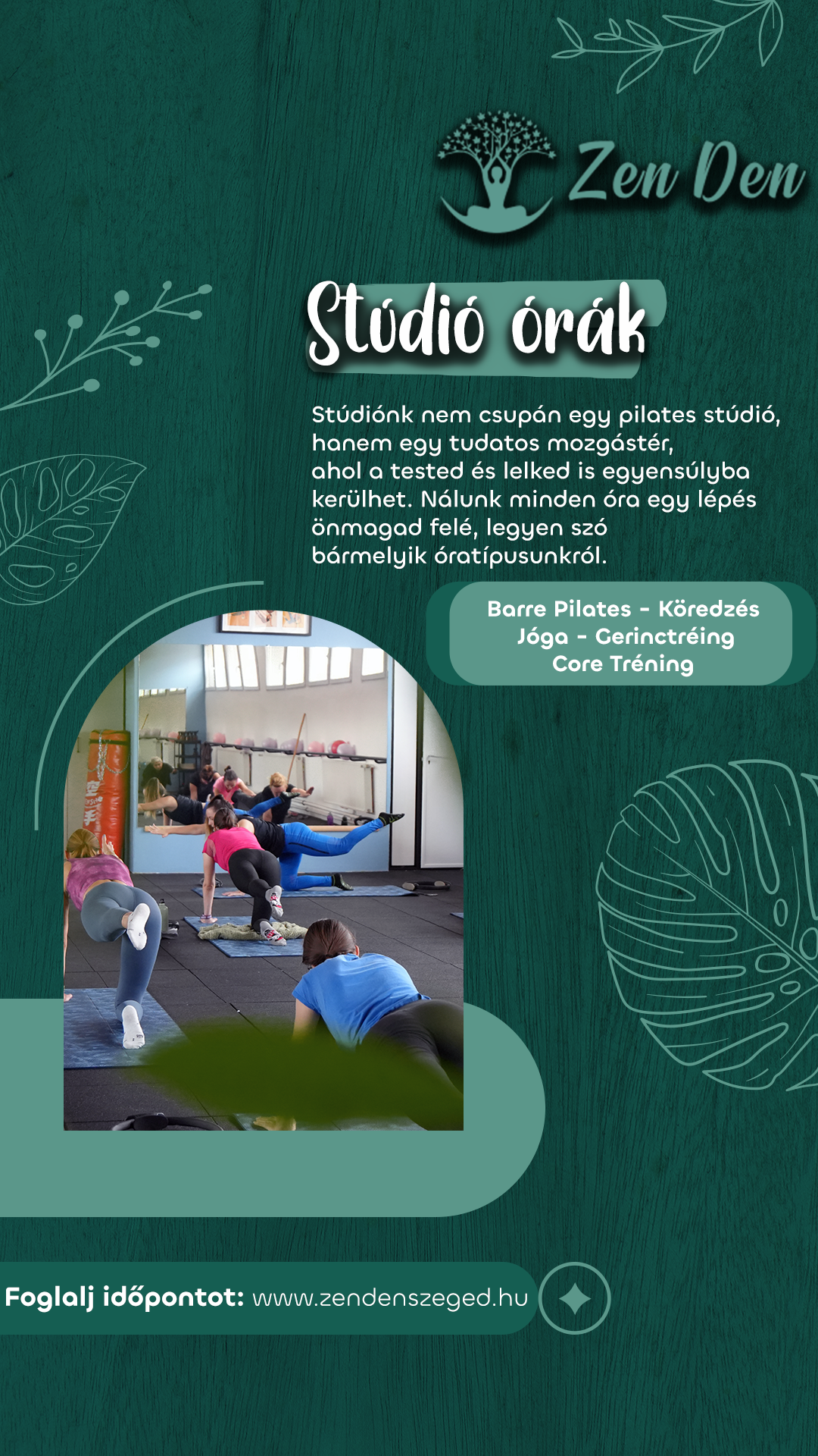 Zen Den Pilates Szeged Facebook ad