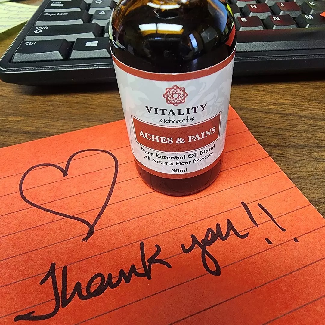 Vitality Extracts Essential Oils Facebook ad