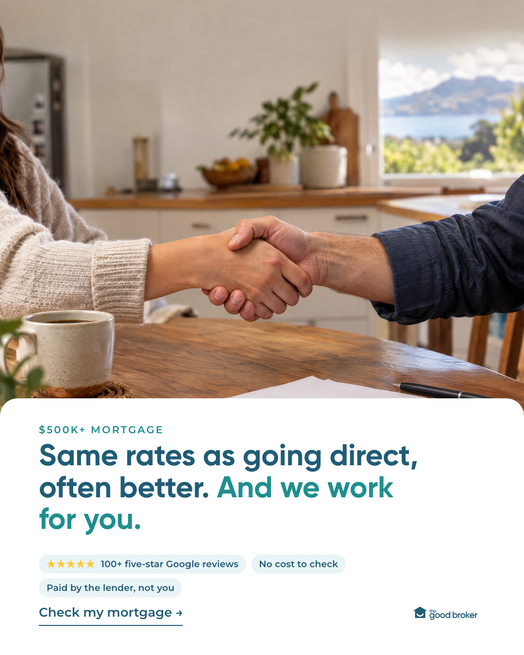 The Good Broker Facebook ad