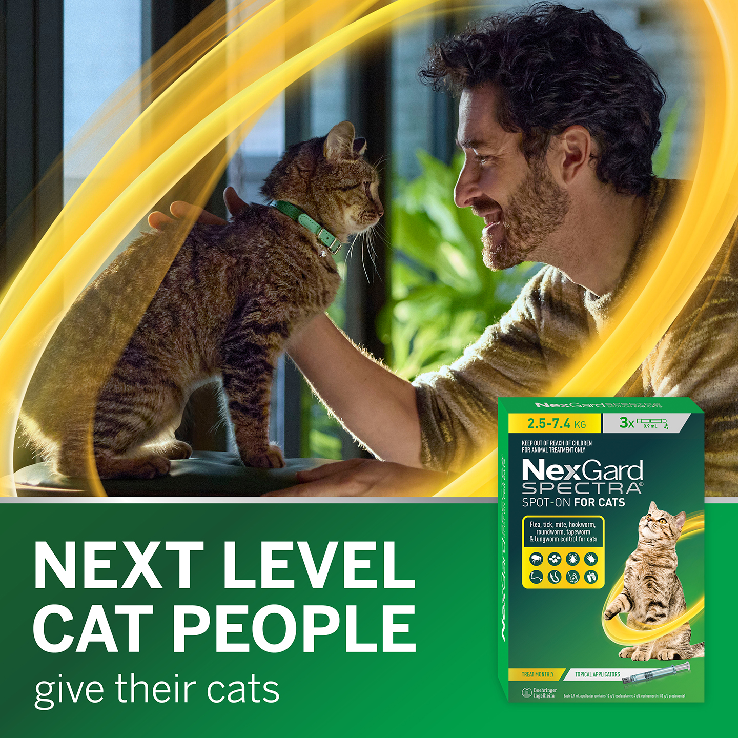 Nexgard New Zealand Facebook ad: The most complete parasite protection, all in one…