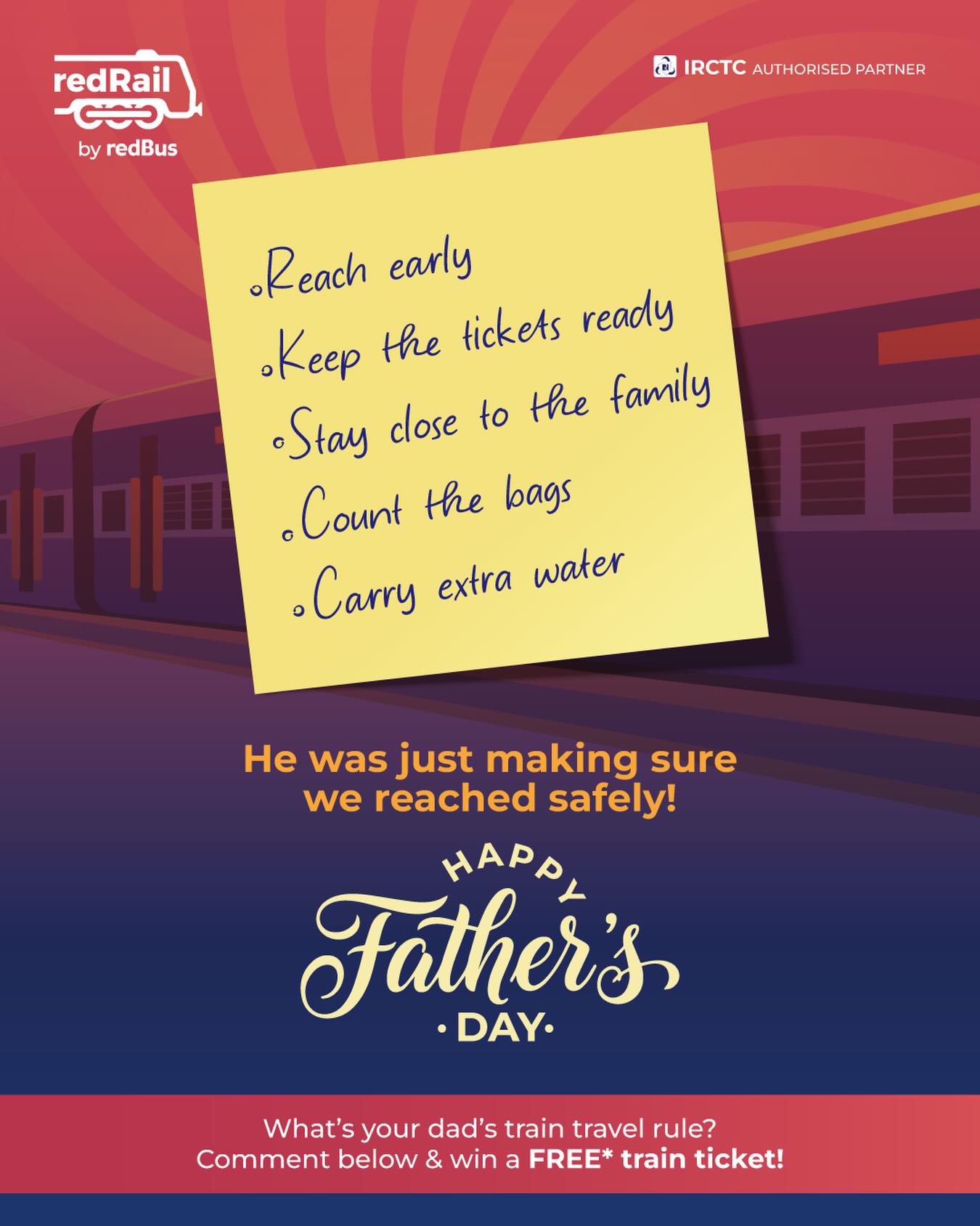 redBus Facebook ad