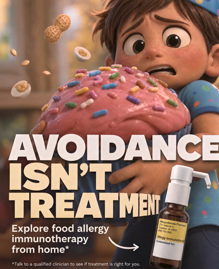 Curex Allergy Facebook ad: The Modern Way to Manage Food Allergies