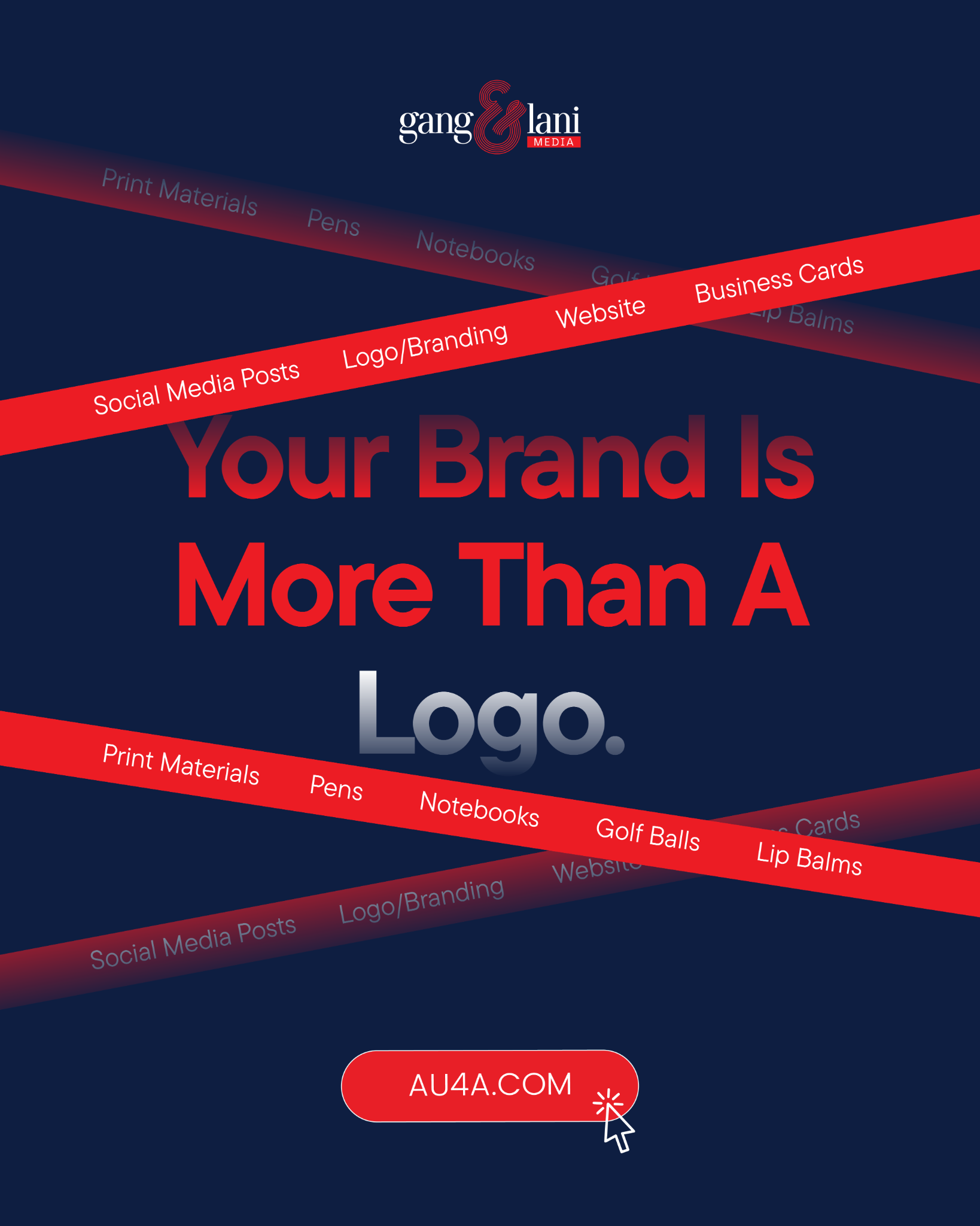 gang&lani media Facebook ad: Your Brand Is More Than a Logo