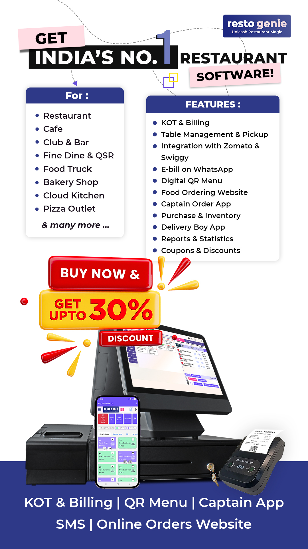 Resto Genie Facebook ad