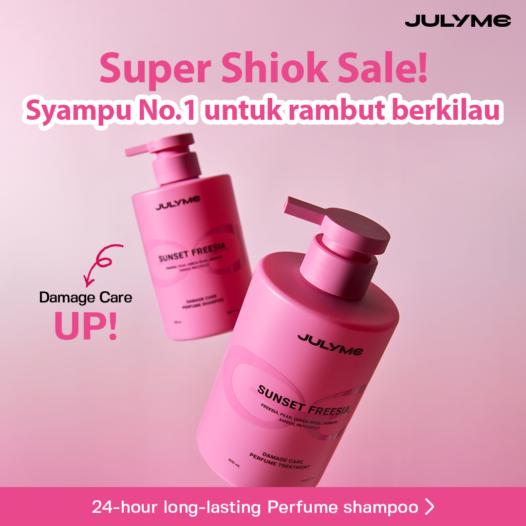 JULYME_Global Facebook ad: Syampu No.1 untuk rambut berkilau