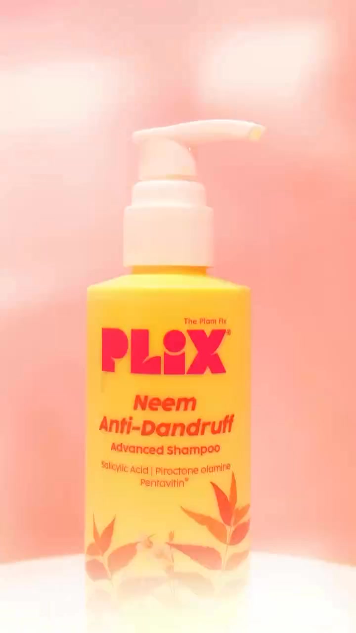 Plix Facebook ad: Neem Anti-Dandruff for Healthy Scalp