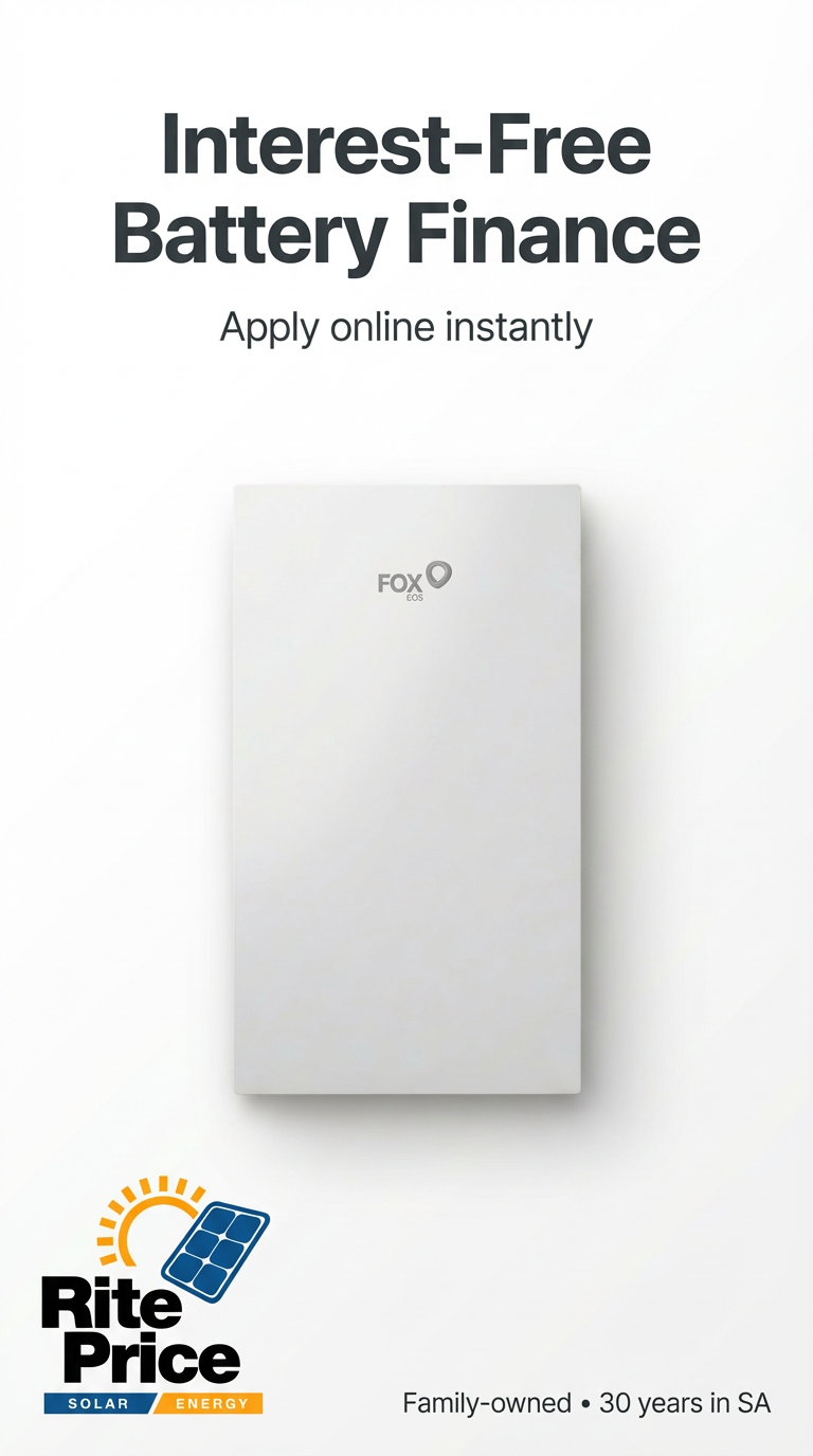 Rite Price Solar & Batteries Facebook ad from May 4, 2026