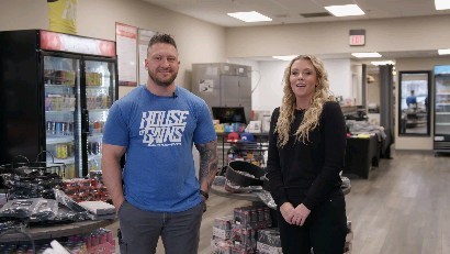 House of Gains Fitness Outlet - Lancaster Facebook ad: House of Gains is THE GO TO spot…