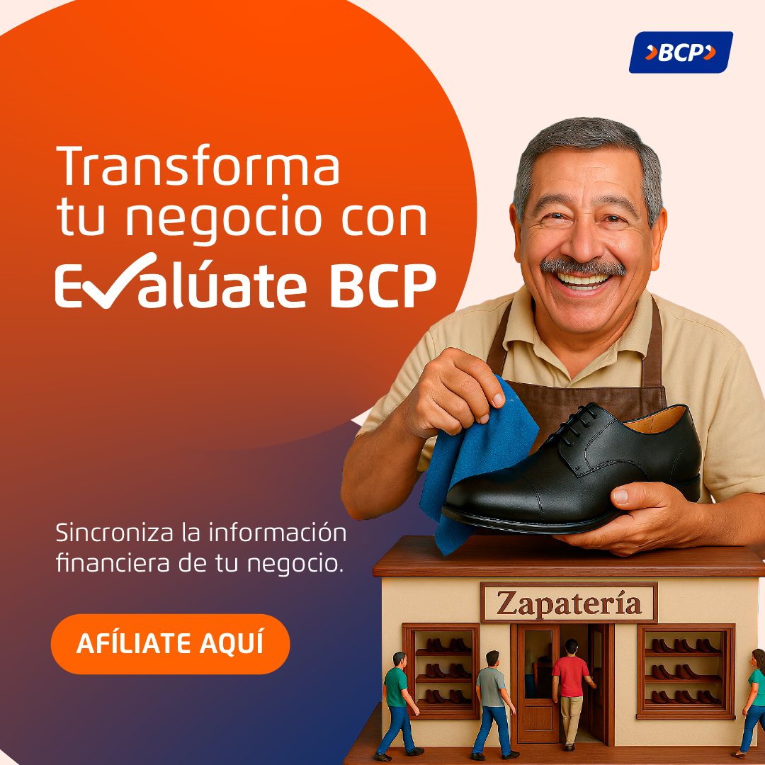 Banco de Crédito BCP Facebook ad: ¡Haz crecer tu negocio!