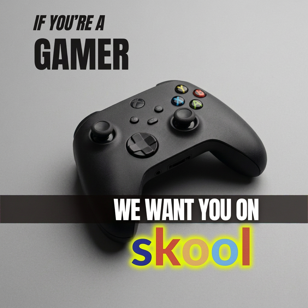 Skool Facebook ad