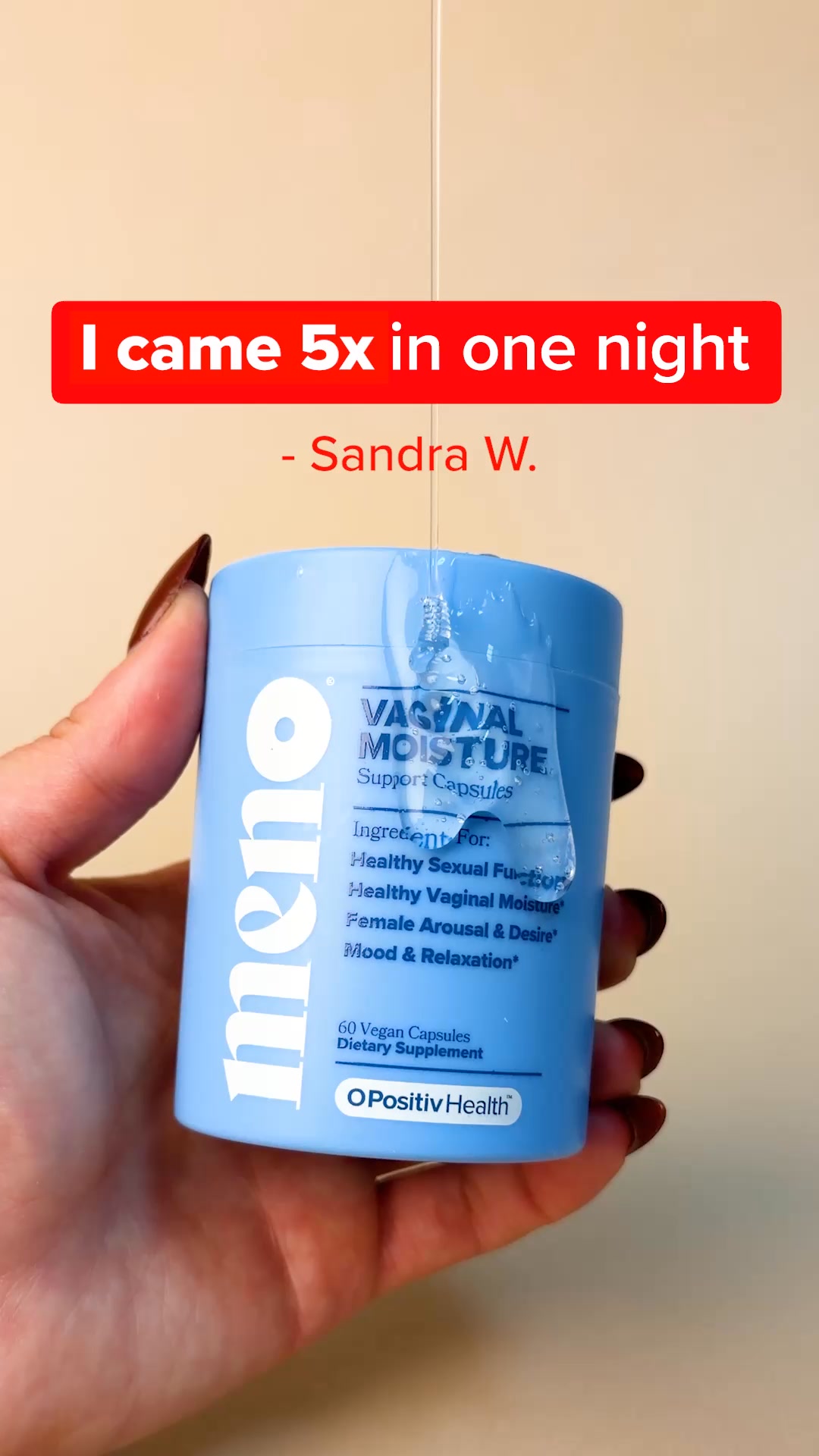 MENO Vitamins Facebook ad: For Healthy Sexual Function