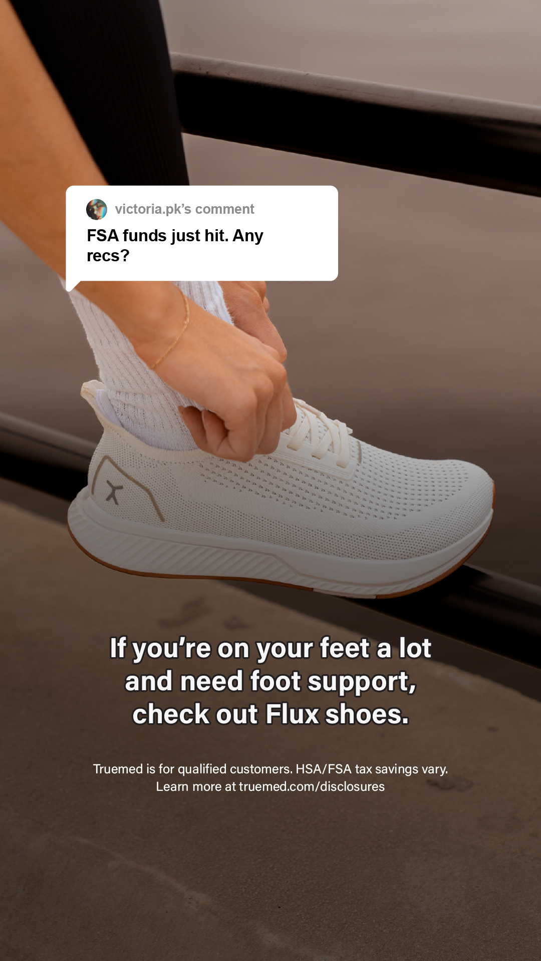 Flux Footwear Facebook ad