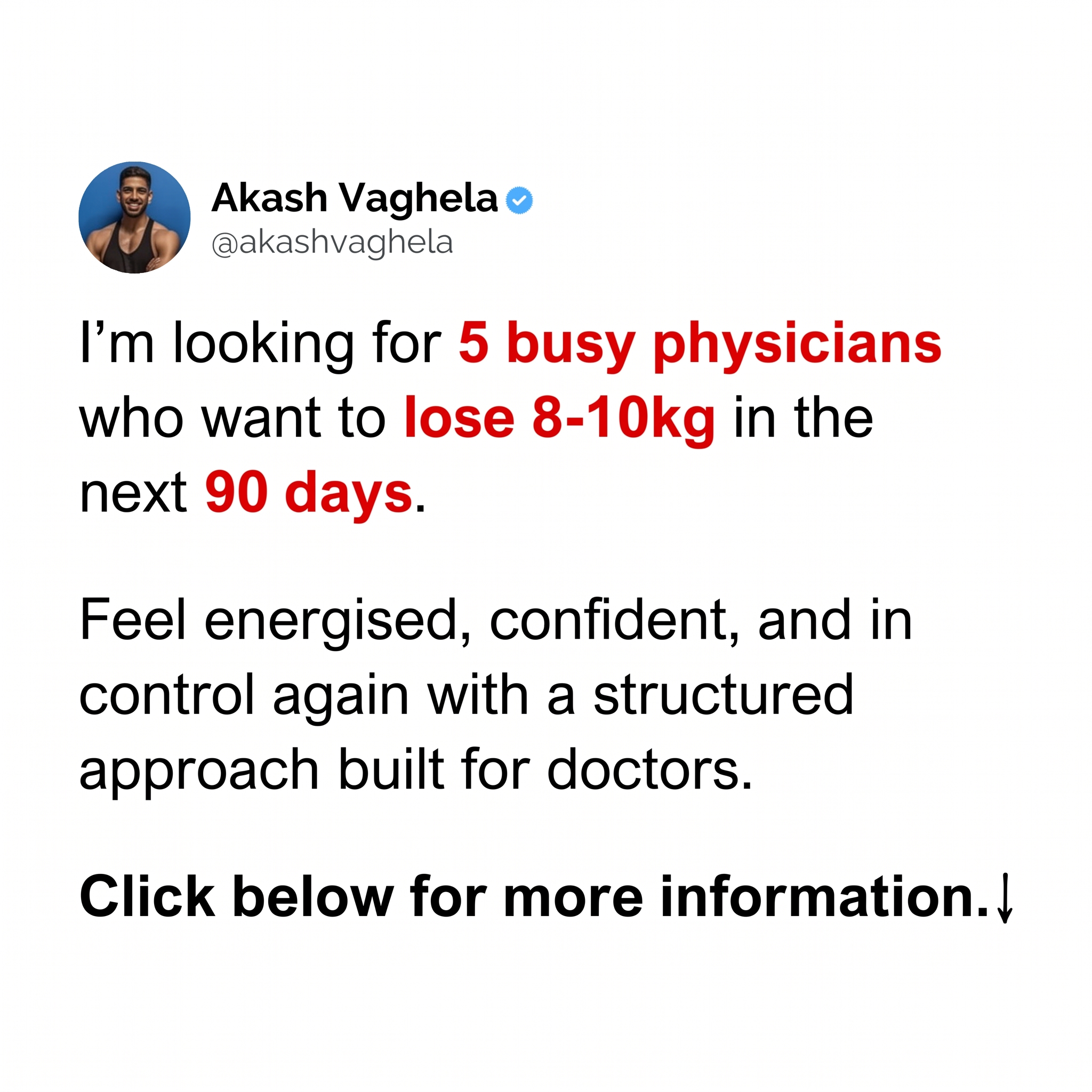 Akash Vaghela Facebook ad
