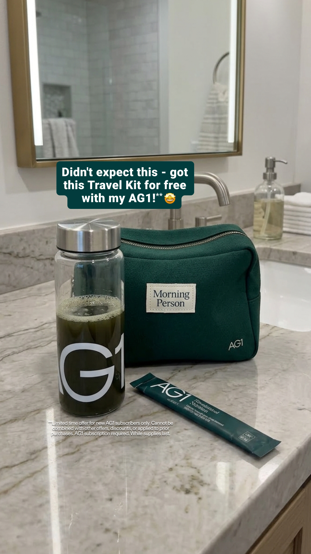 AG1 by Athletic Greens Facebook ad