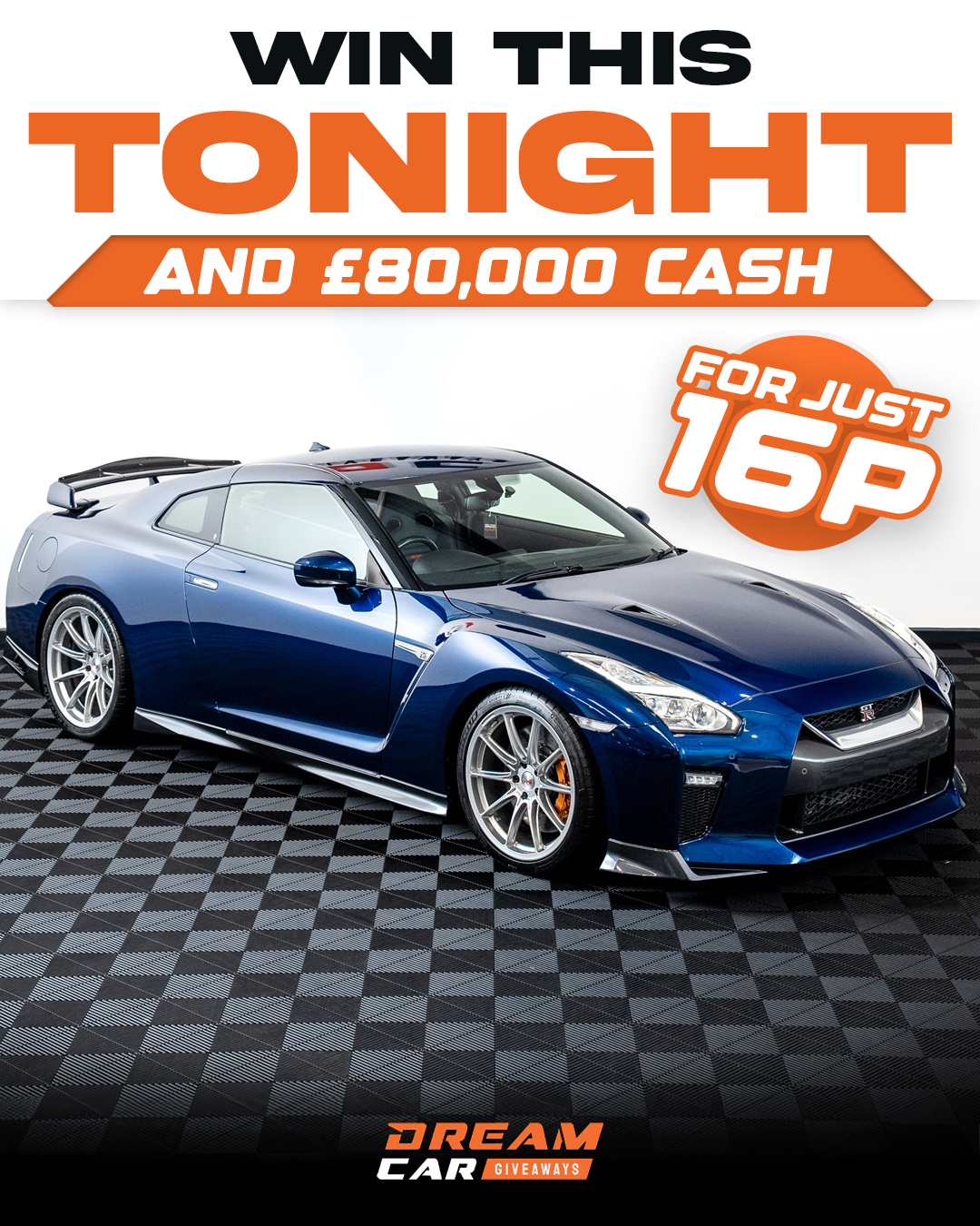 Dream Car Giveaways Facebook ad