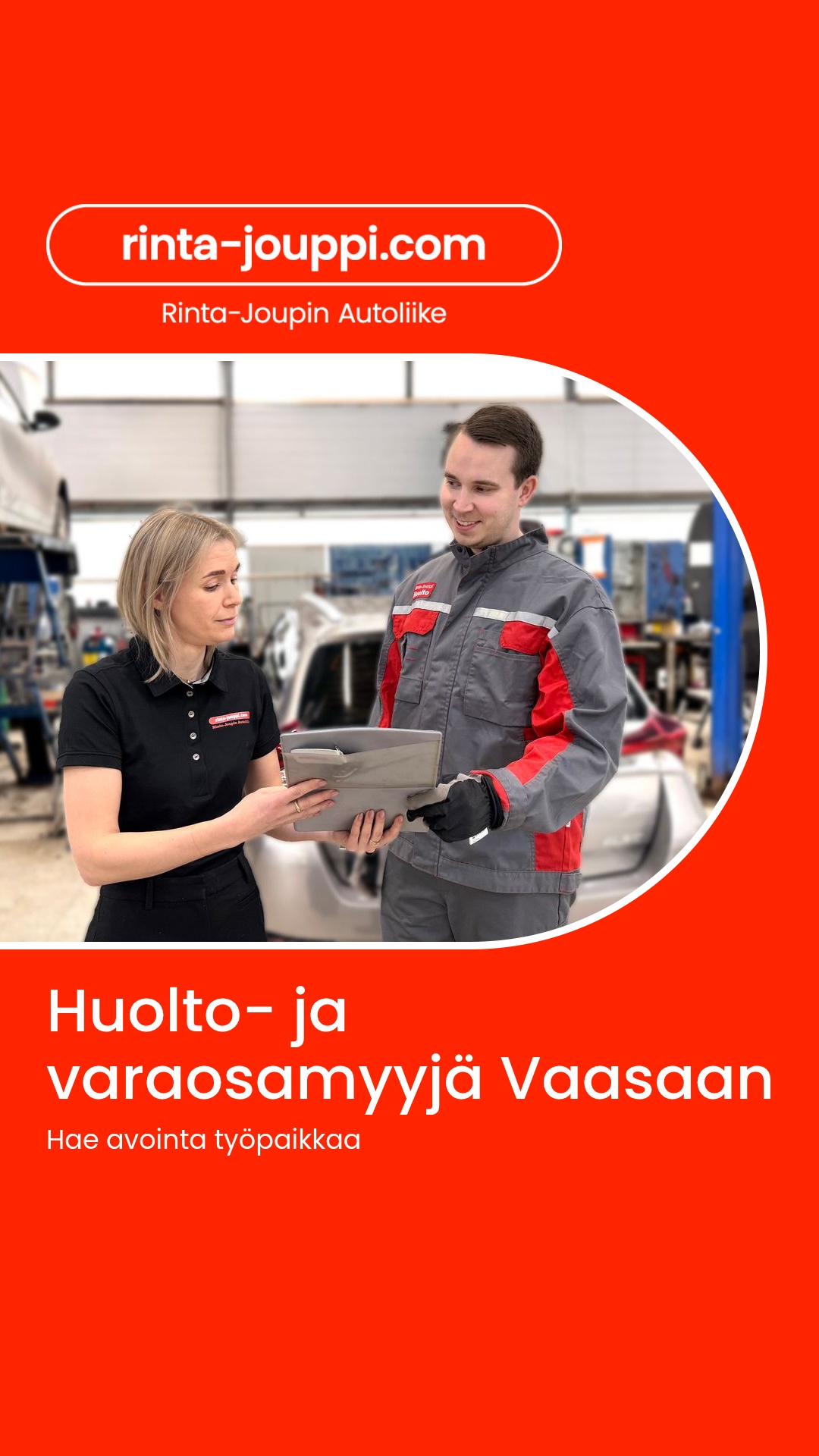 Rinta-Joupin Autoliike Facebook ad