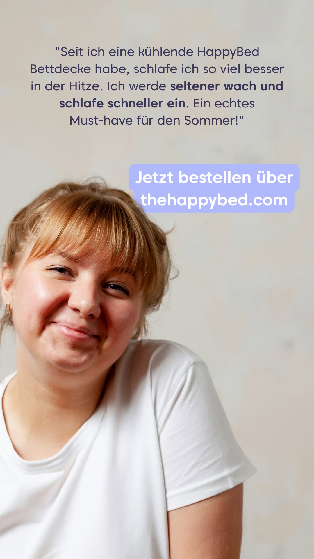 Thehappybed.de Facebook ad