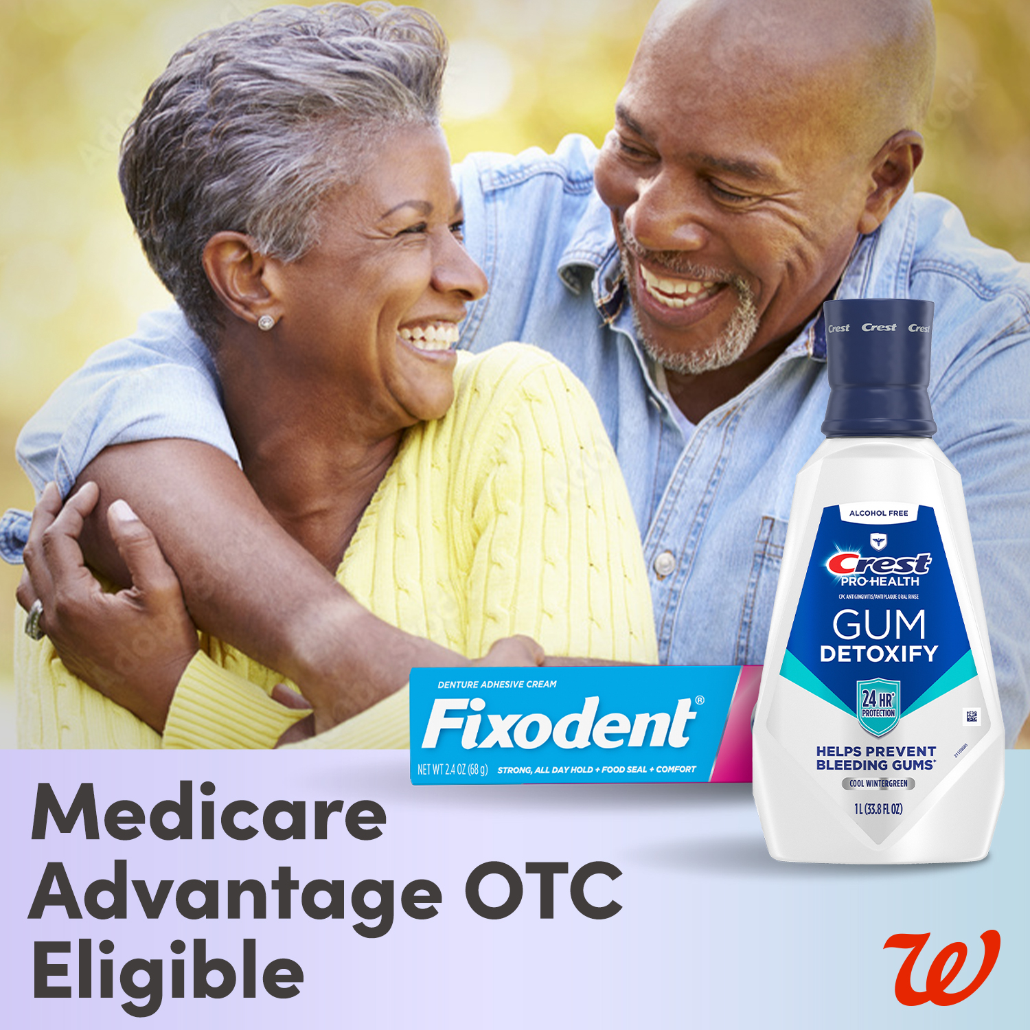 P&G at Walgreens Facebook ad: Shop dental care needs.