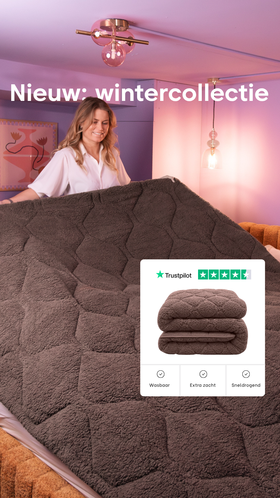 HappyBed Facebook ad
