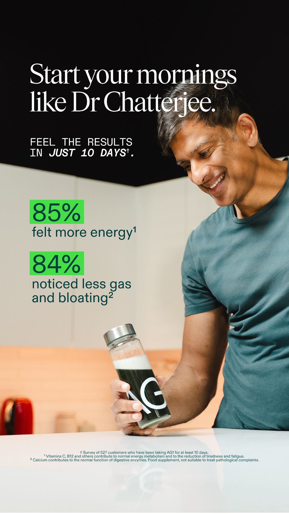 AG1 by Athletic Greens Facebook ad