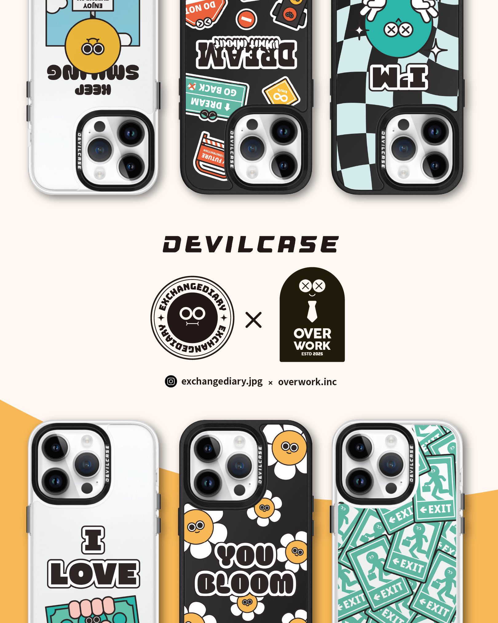 交換日記Exchange Diary Facebook ad: 【交換日記 x DEVILCASE 上架啦!】