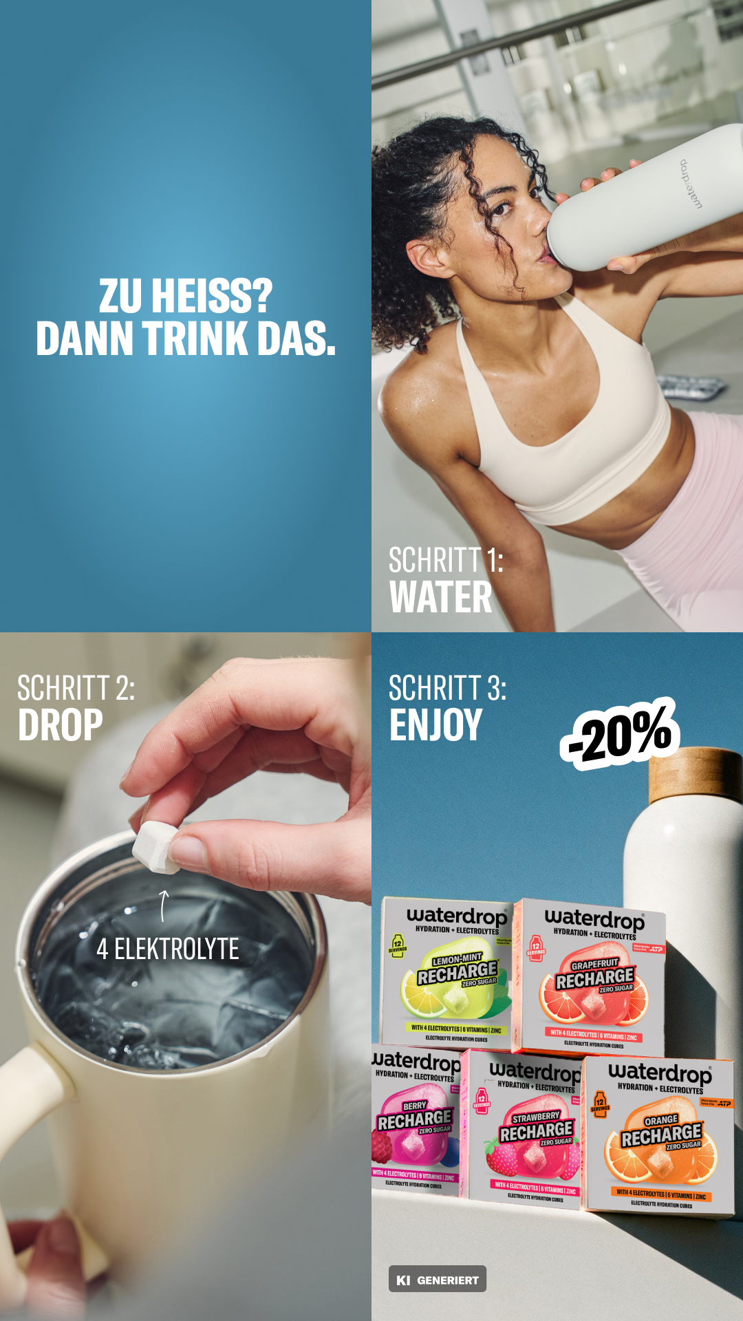 waterdrop Facebook ad