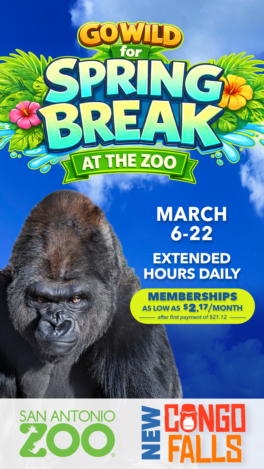 San Antonio Zoo Facebook ad