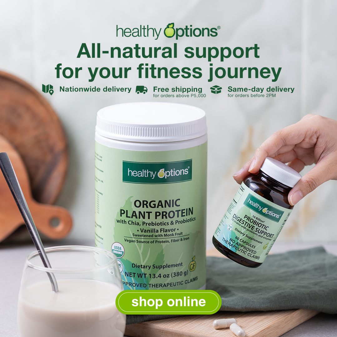 Healthy Options Facebook ad