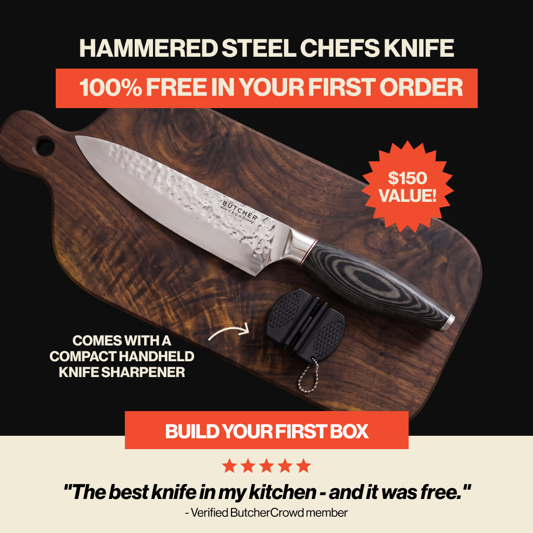 ButcherCrowd Facebook ad from Aug 12, 2026
