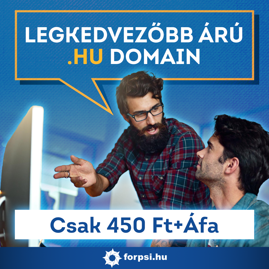 Forpsi Magyarország Facebook ad: Weboldal indítás egyszerűen?