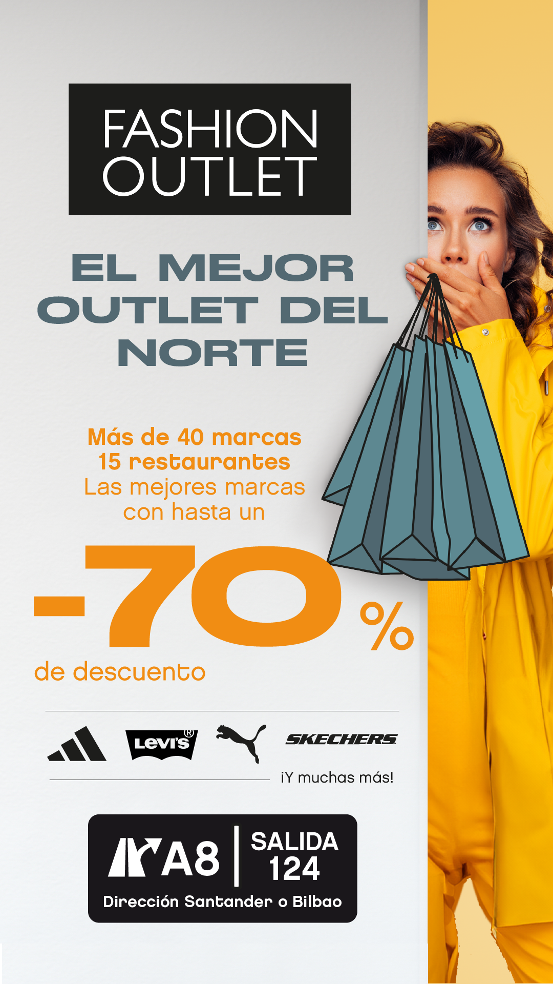 Fashion Outlet ad creative