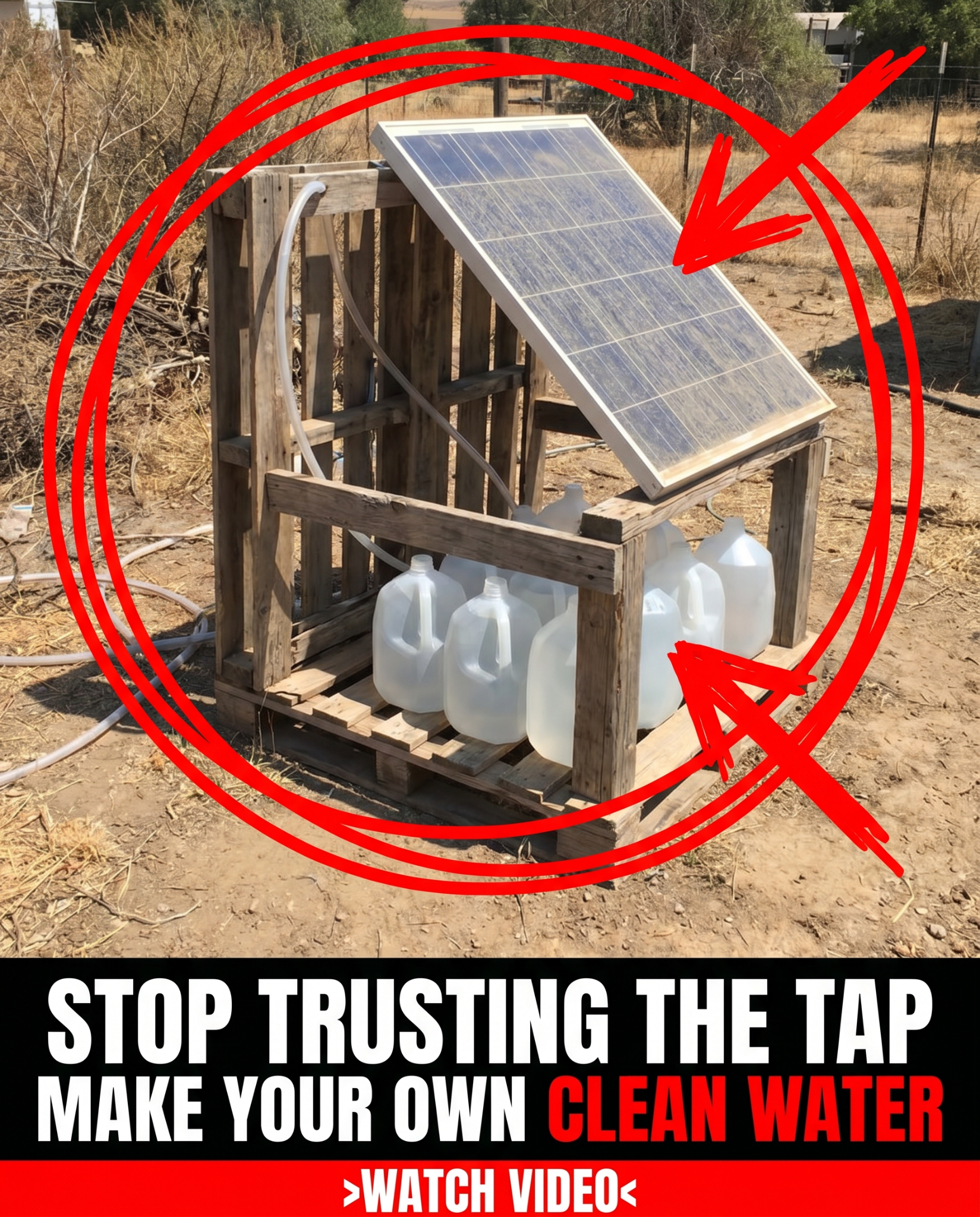 defacto.love Facebook ad: The Water Option Nobody Talks About