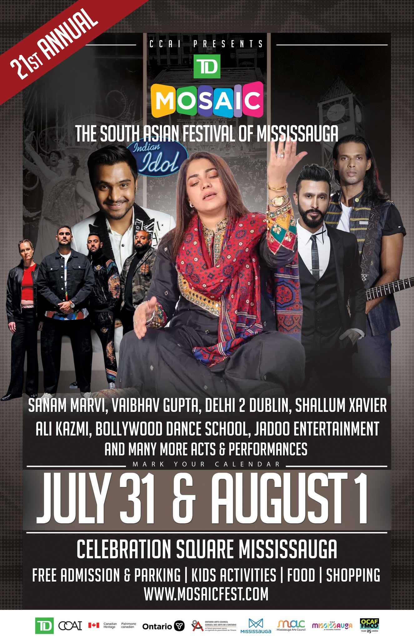 Mosaic - The South Asian Festival of Mississauga Facebook ad