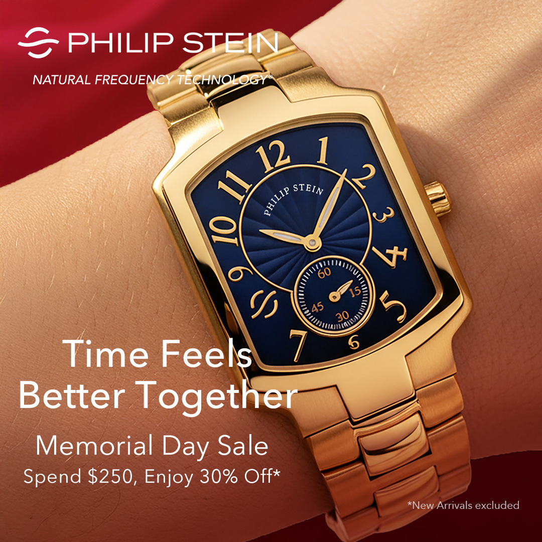 Philip Stein Facebook ad: This Memorial Day, give yourself, or someone you…