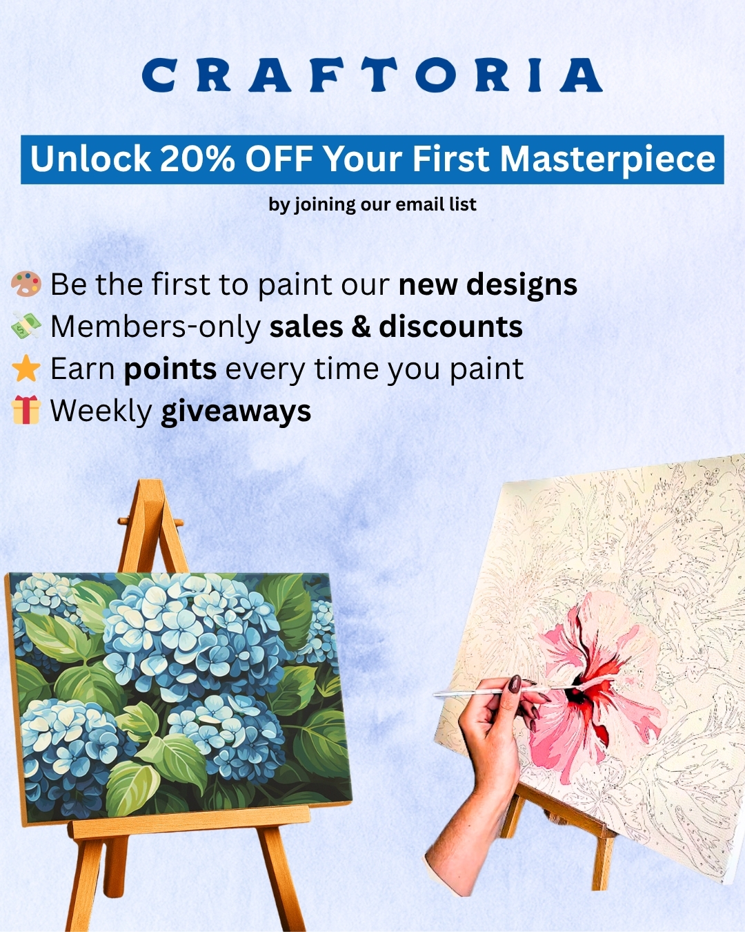 Craftoria Facebook ad