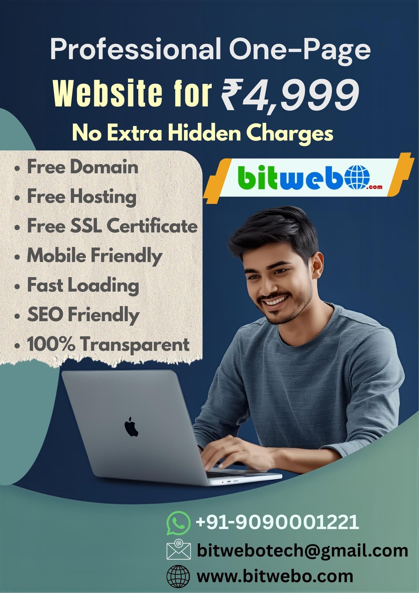 Bitwebo Tech Facebook ad: Grow Your Business Digitally with Bitwebo