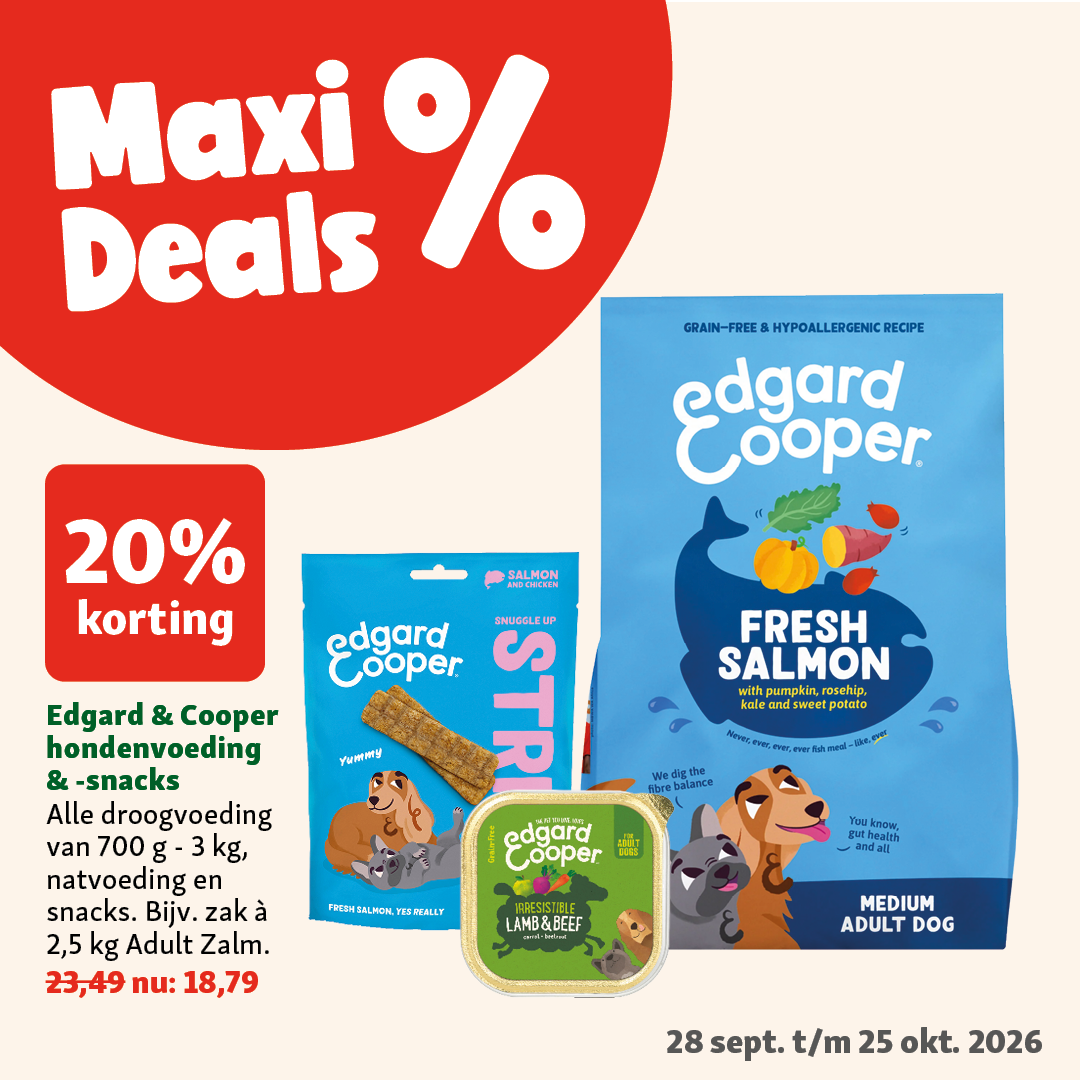 Maxi Zoo Nederland Facebook ad: De nieuwste Maxi Deals zijn uit!
