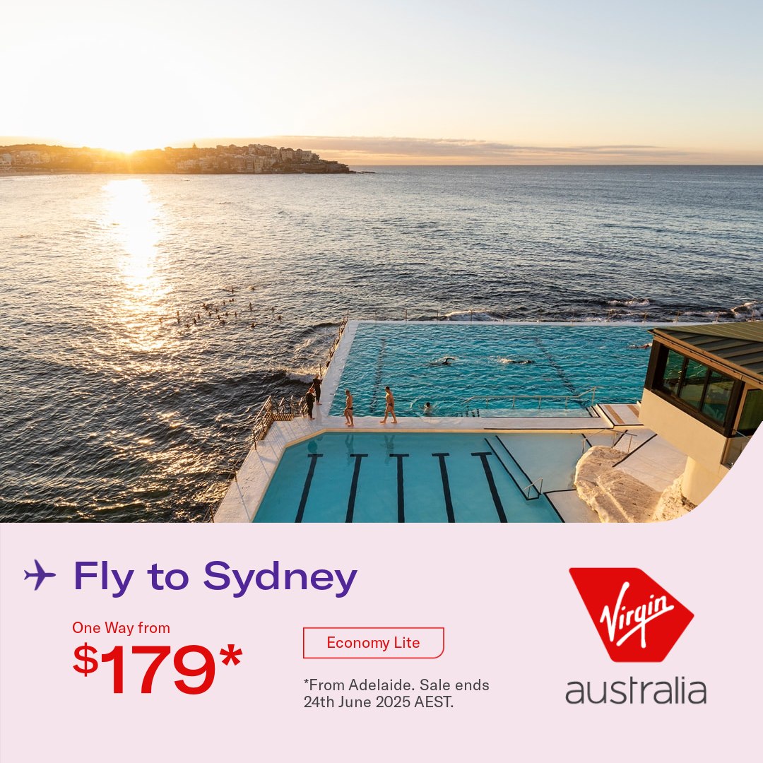 Virgin Australia Facebook ad