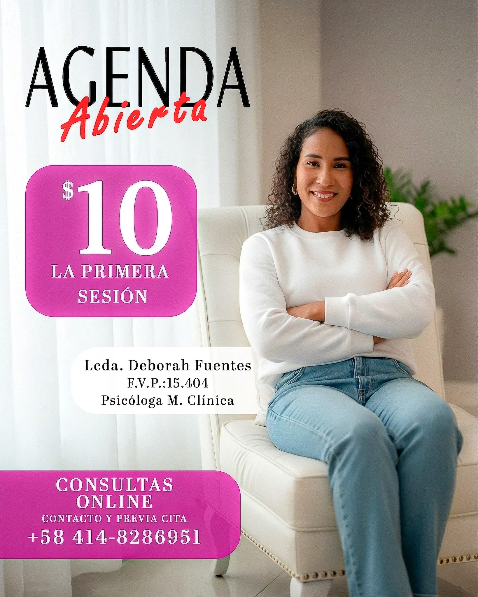 psiquedeb Facebook ad: Chat in Instagram