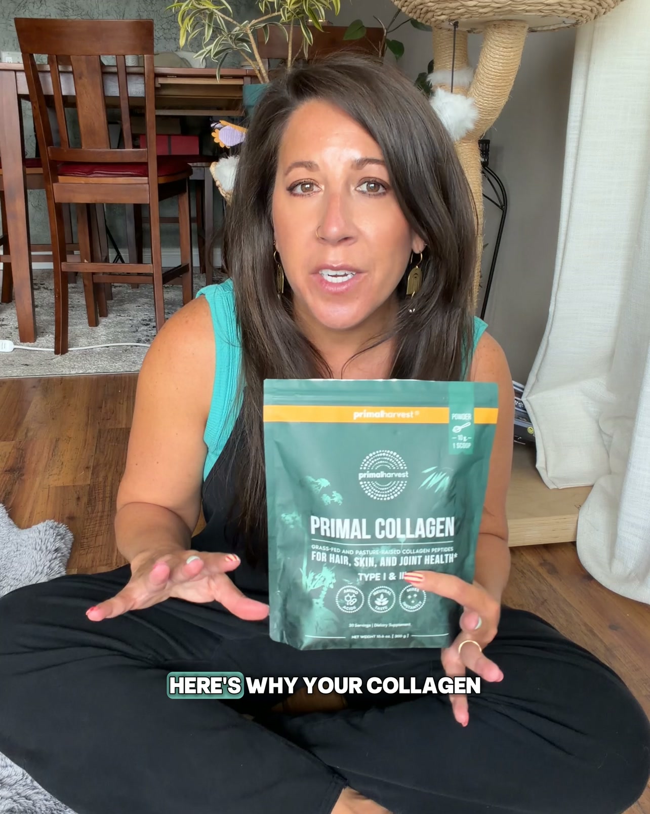 Primal Harvest Facebook ad: Your Skin Is Aging. Fight Back.